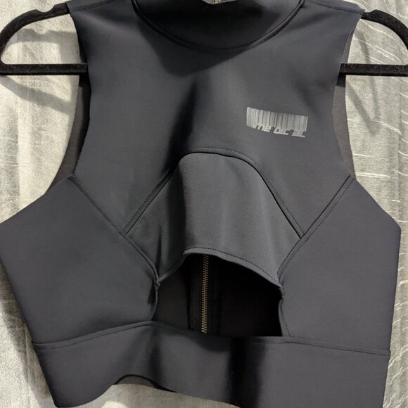 Med i cal Mecha Crop Top Black Cyberpunk Large - Picture 4 of 8